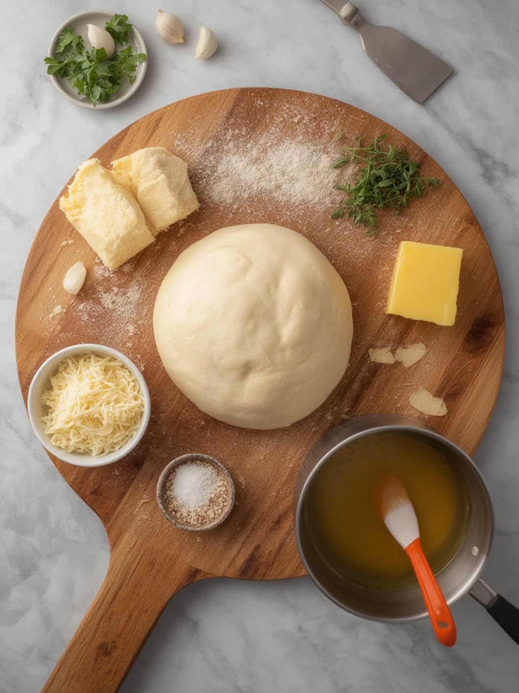 Ingredients for Easy Copycat Recipe For Little Caesars Crazy Bread