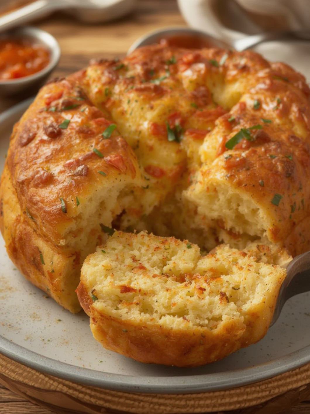 Serving suggestion for Easy Copycat Recipe For Little Caesars Crazy Bread