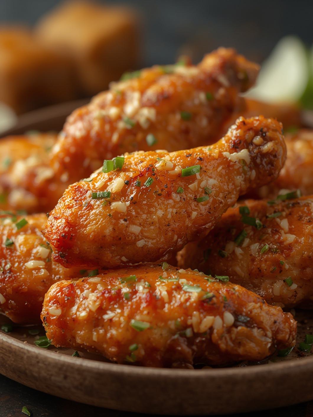 Garlic Parmesan Chicken Wings