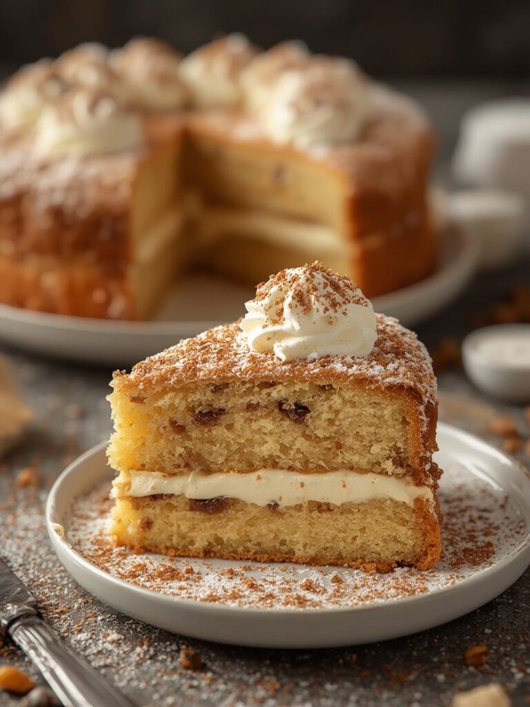Italian Cannoli Cake