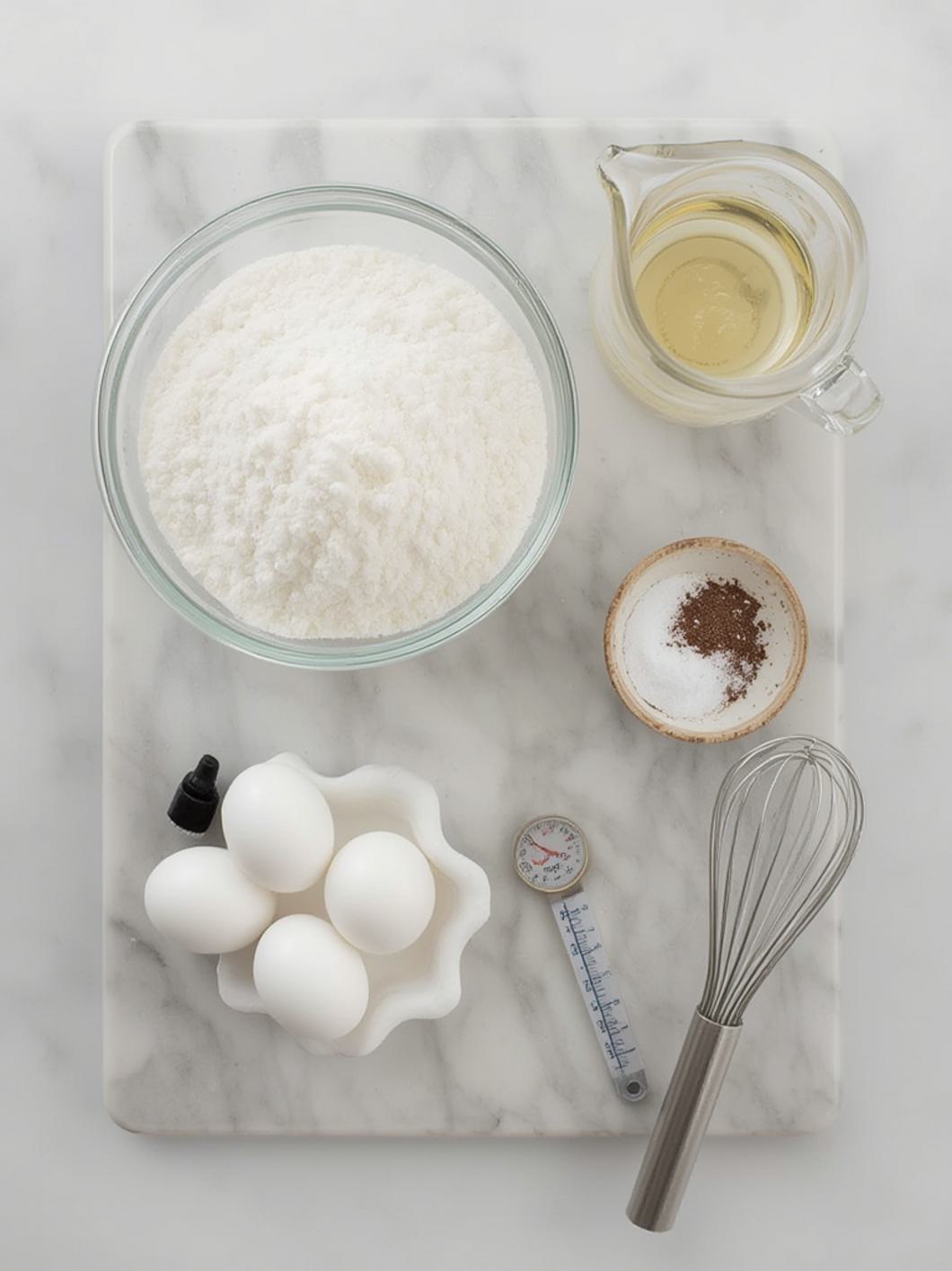 Ingredients for Marshmallow Fluff