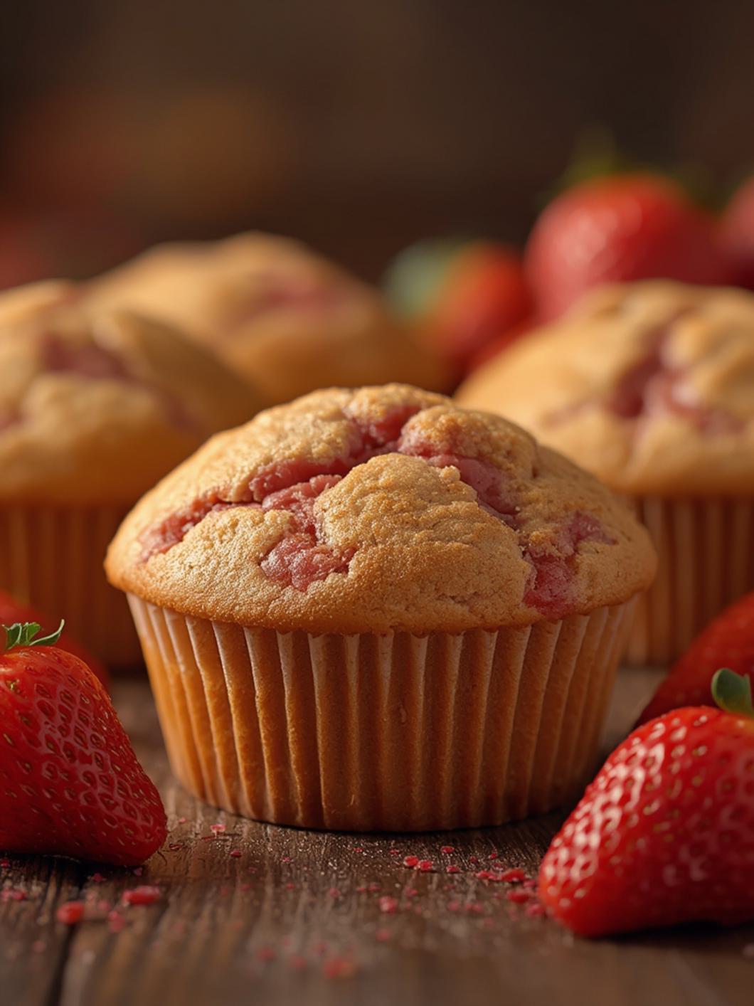 Strawberry Muffins