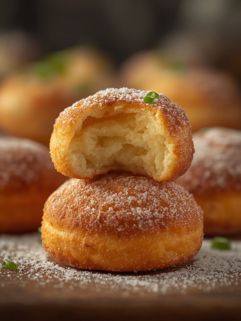 Air Fryer Biscuit Beignets