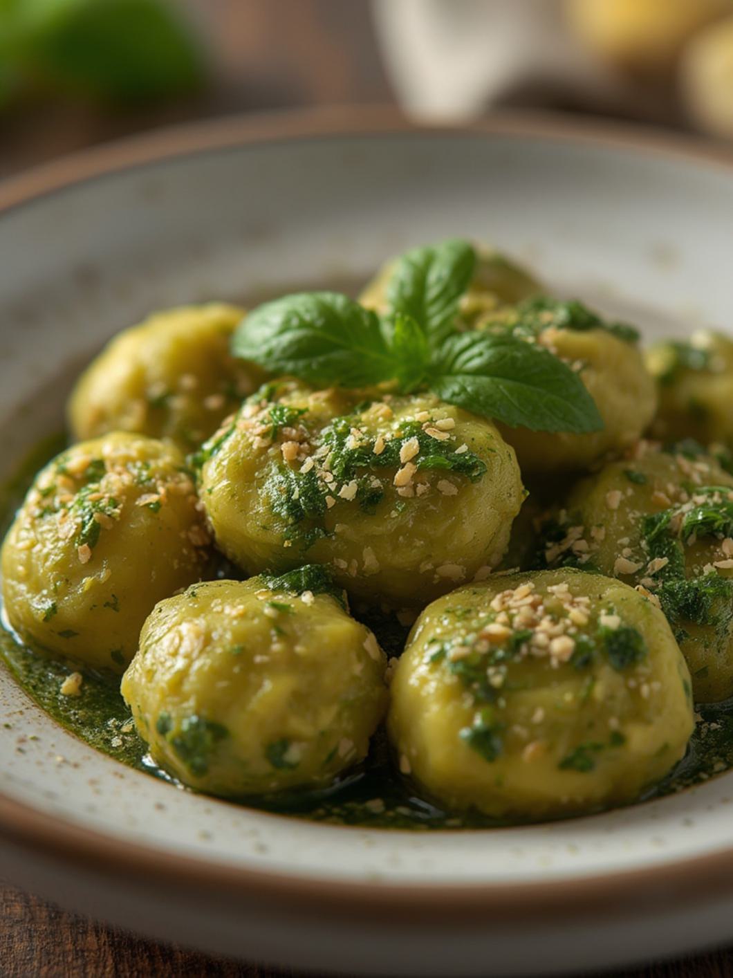 Green Goddess Gnocchi