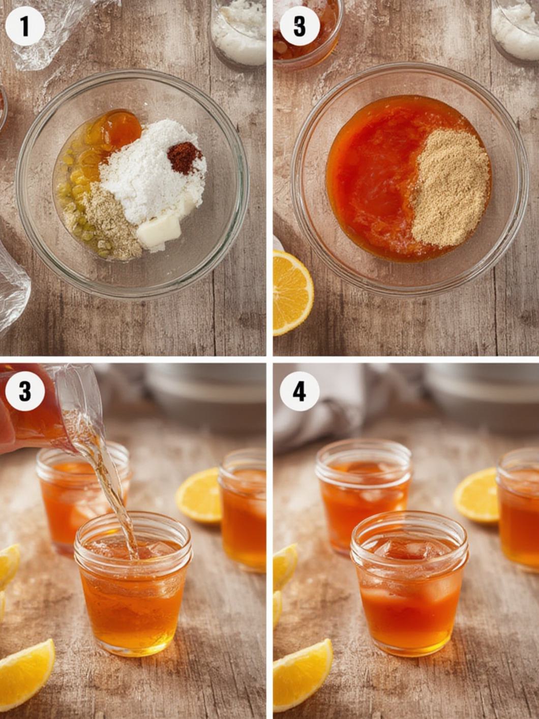 Step-by-Step preparation for Hurricane Jello Shots