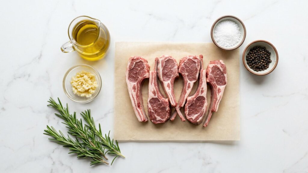 Easy Garlic and Rosemary Lamb Chops (The 20-Minute Gourmet Meal)