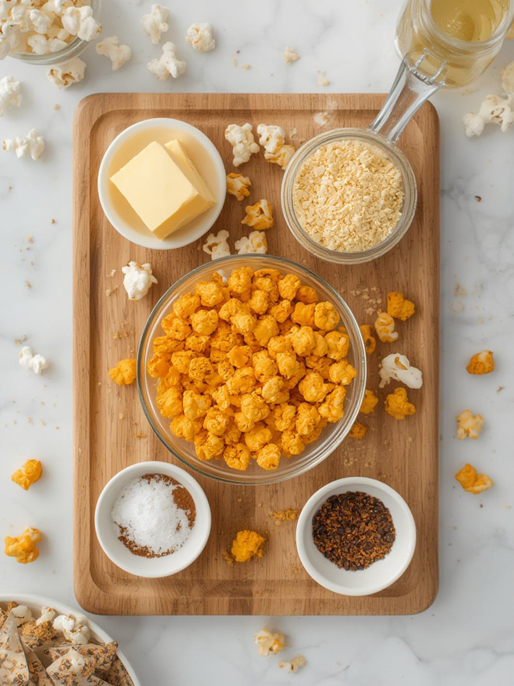 Ingredients for Popcorn Flights