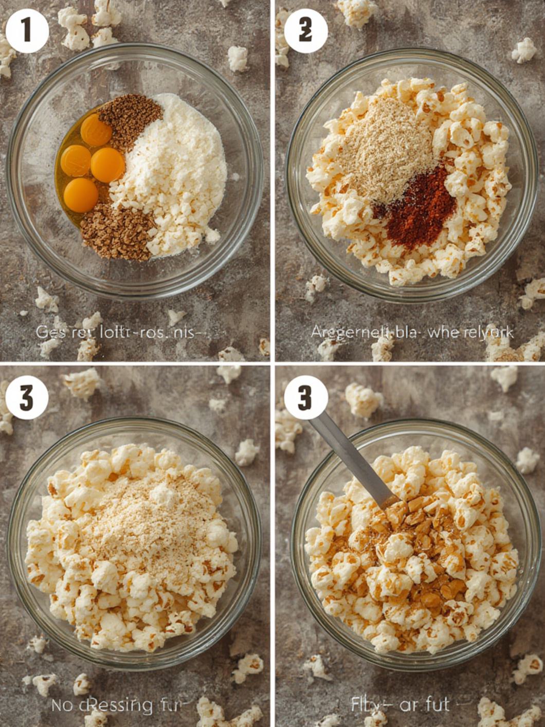 Step-by-Step preparation for Popcorn Flights