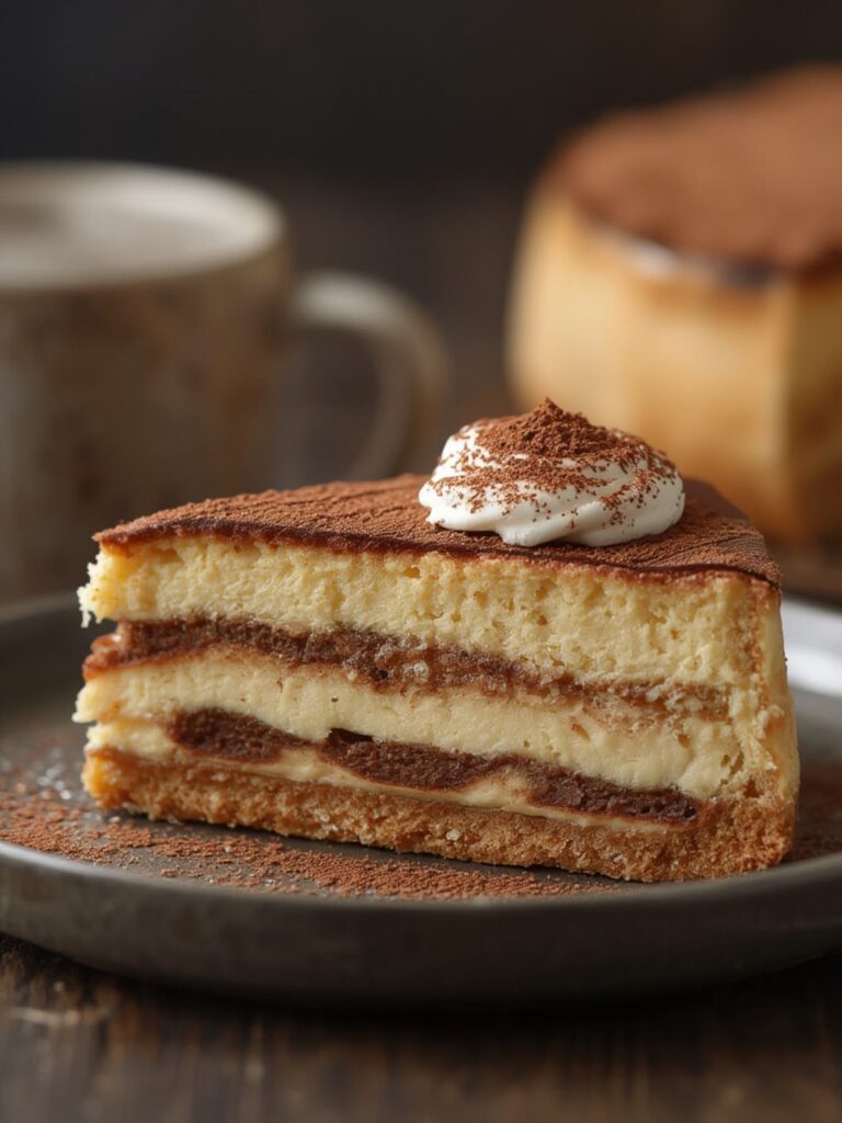 tiramisu cheesecake​