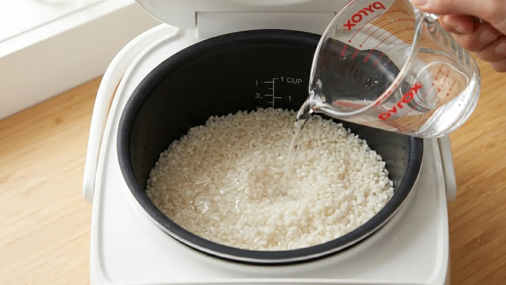 Sushi Rice in Rice Cooker