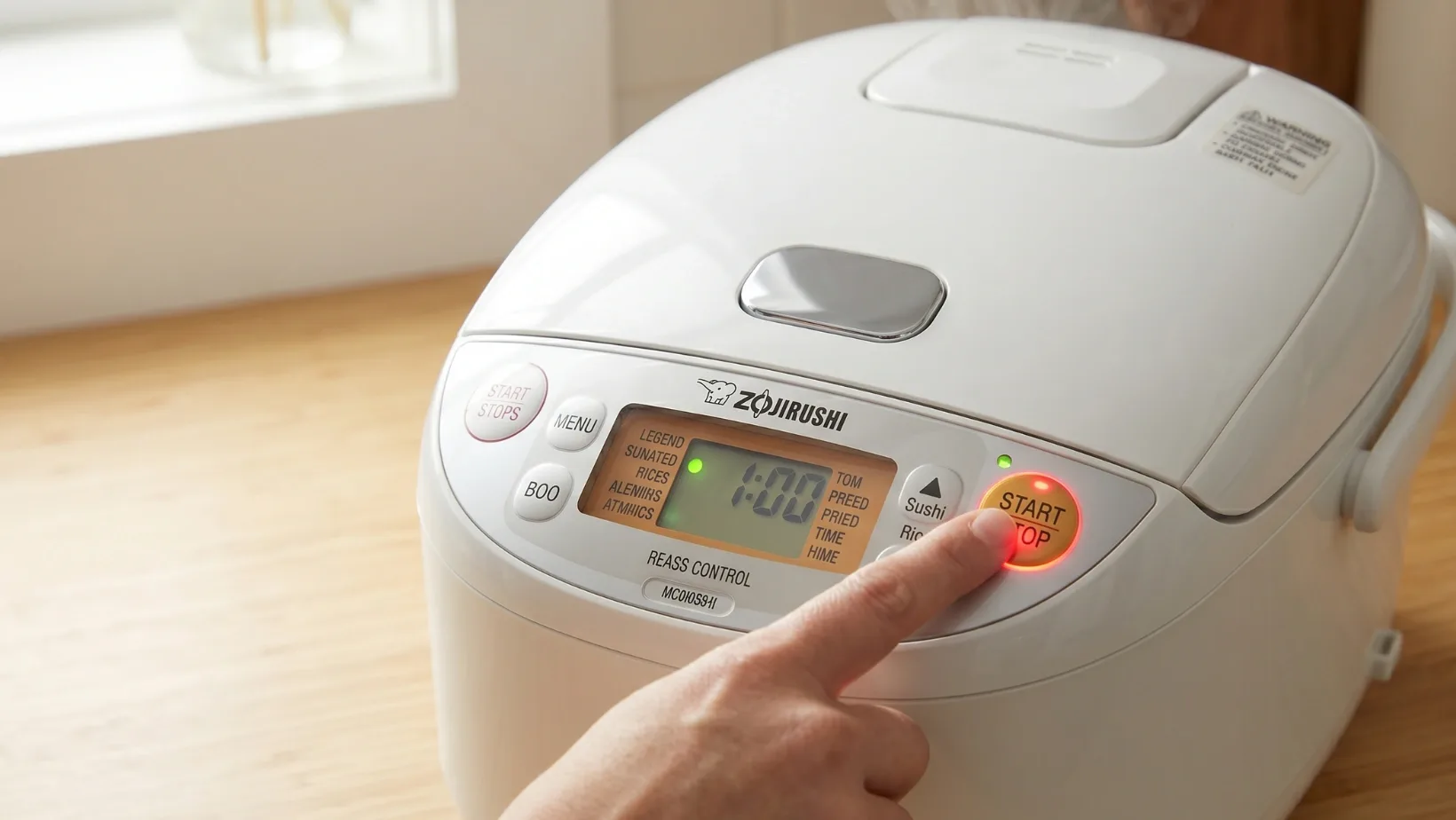 Sushi Rice in Rice Cooker