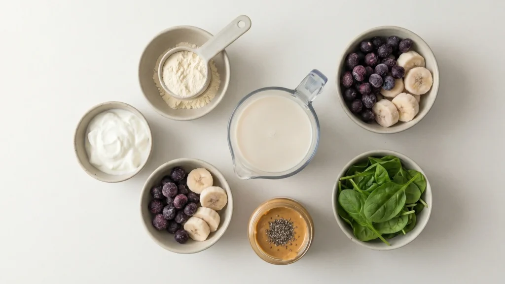 high protein smoothies