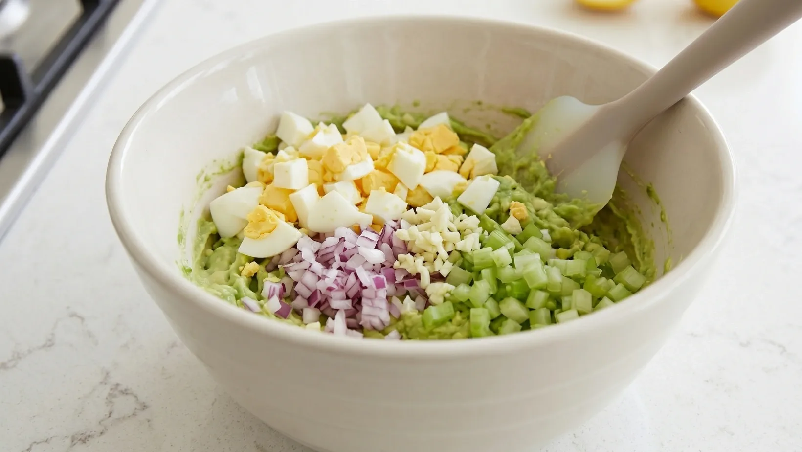 avocado egg salad