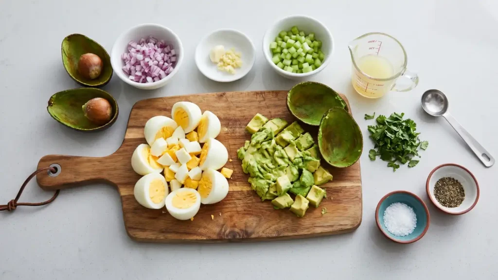 avocado egg salad