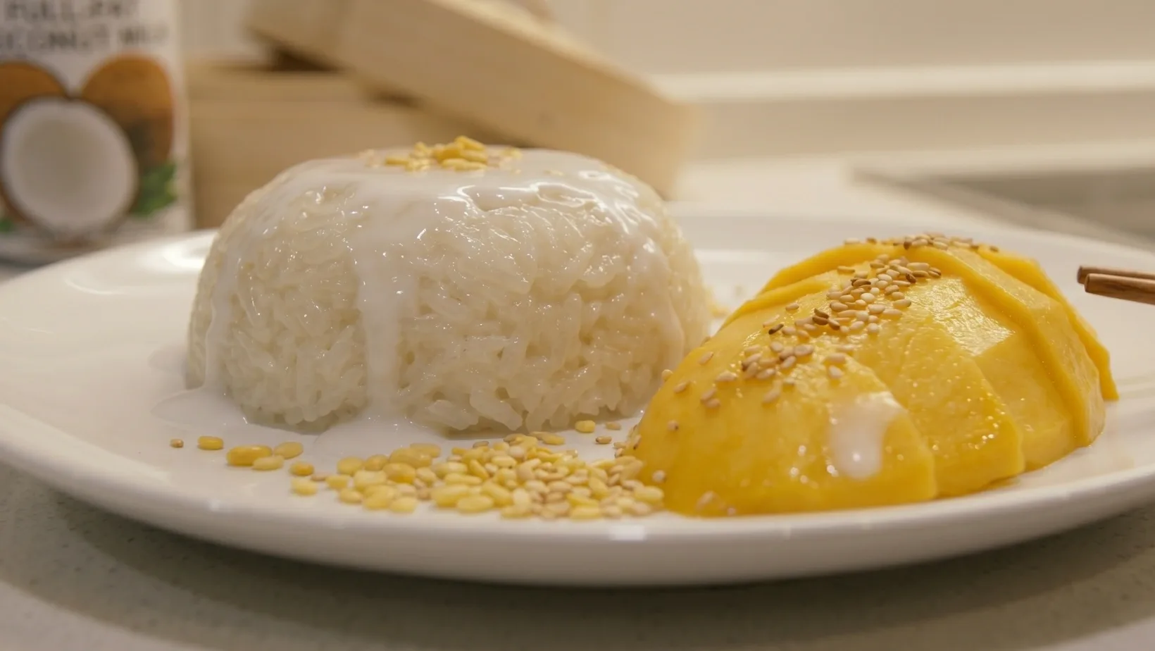 mango sticky rice recipe