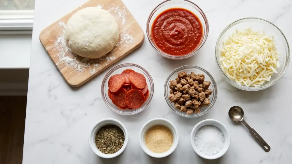 pizza cupcakes