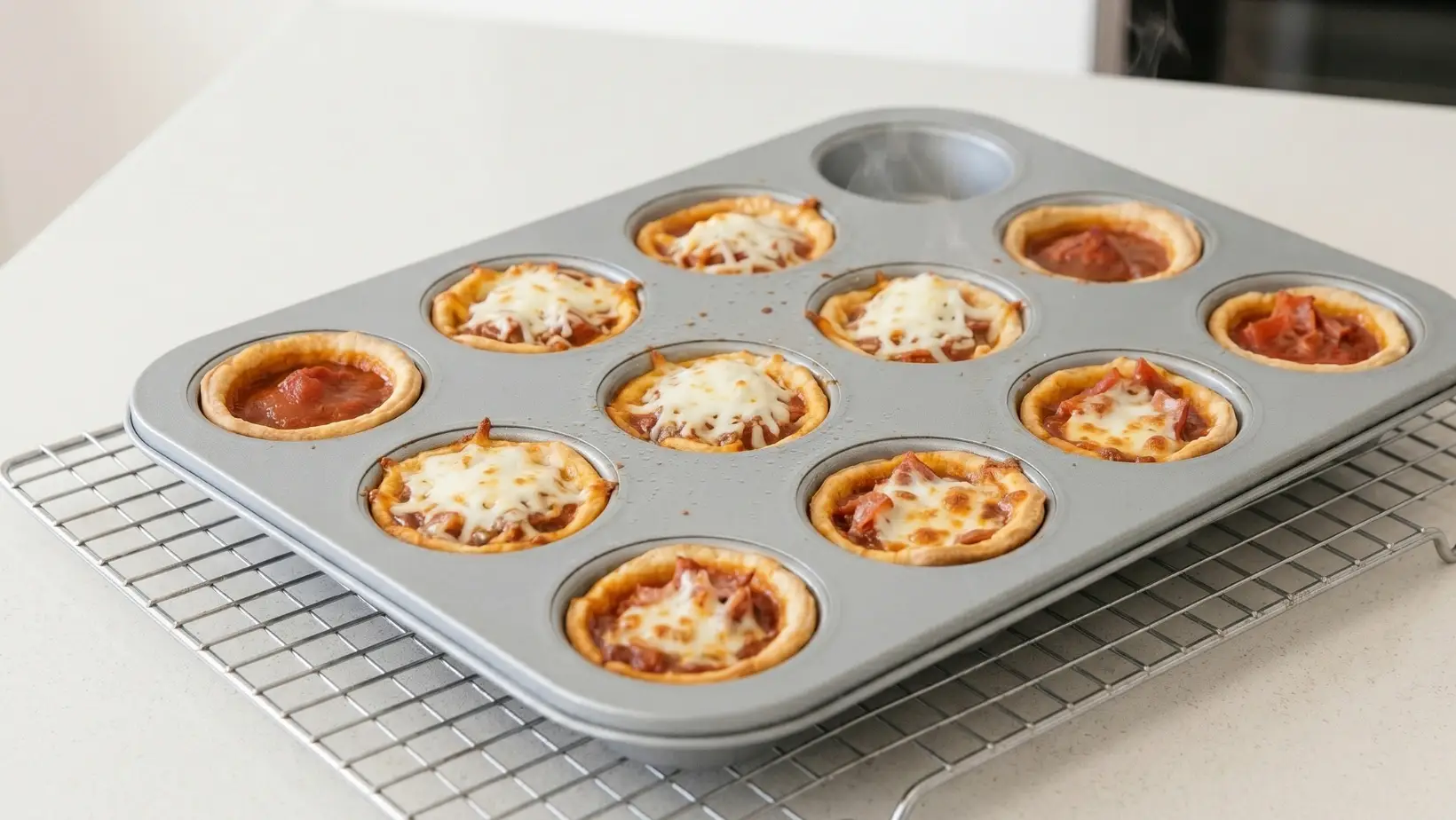 pizza cupcakes