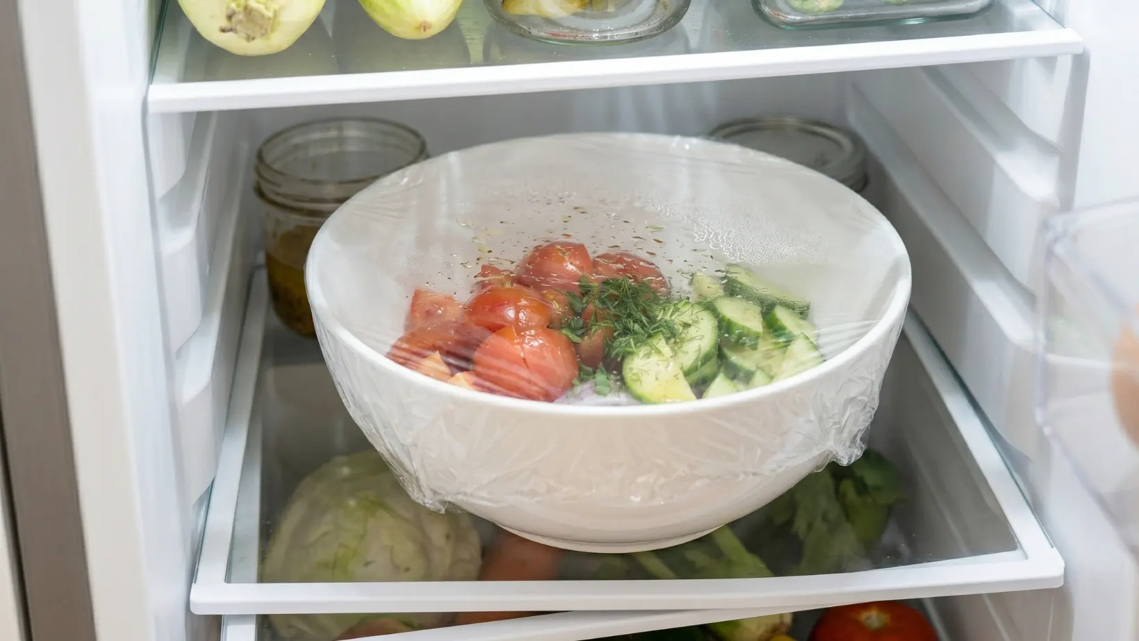 tomato cucumber onion salad