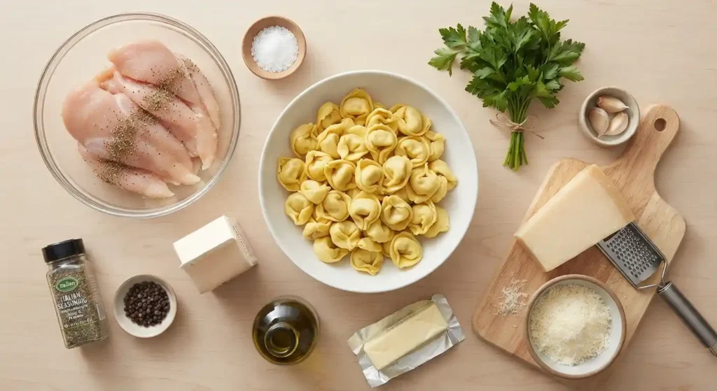 Alfredo Tortellini Chicken