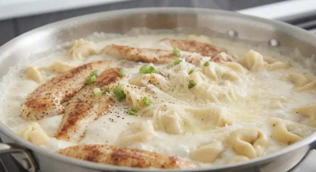 Alfredo Tortellini Chicken