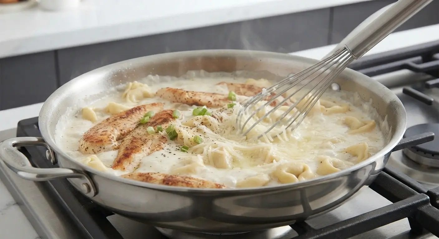 Alfredo Tortellini Chicken
