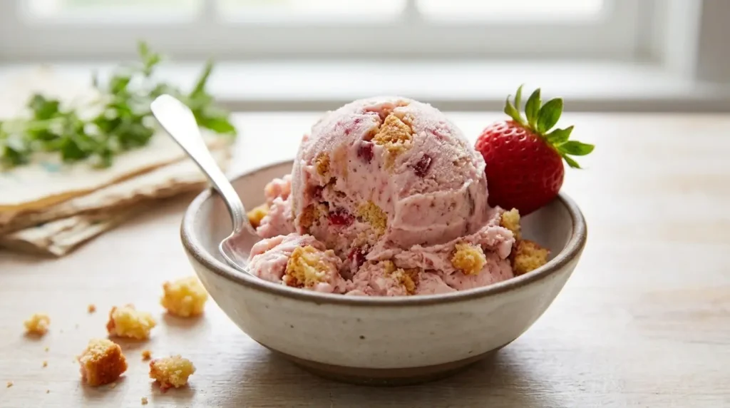 Strawberry Shortcake Ice Cream
