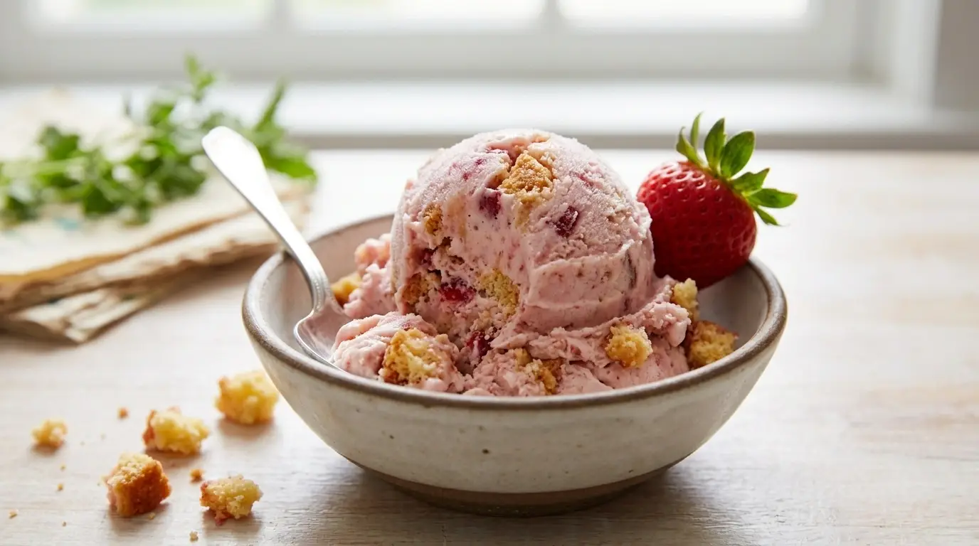 Strawberry Shortcake Ice Cream