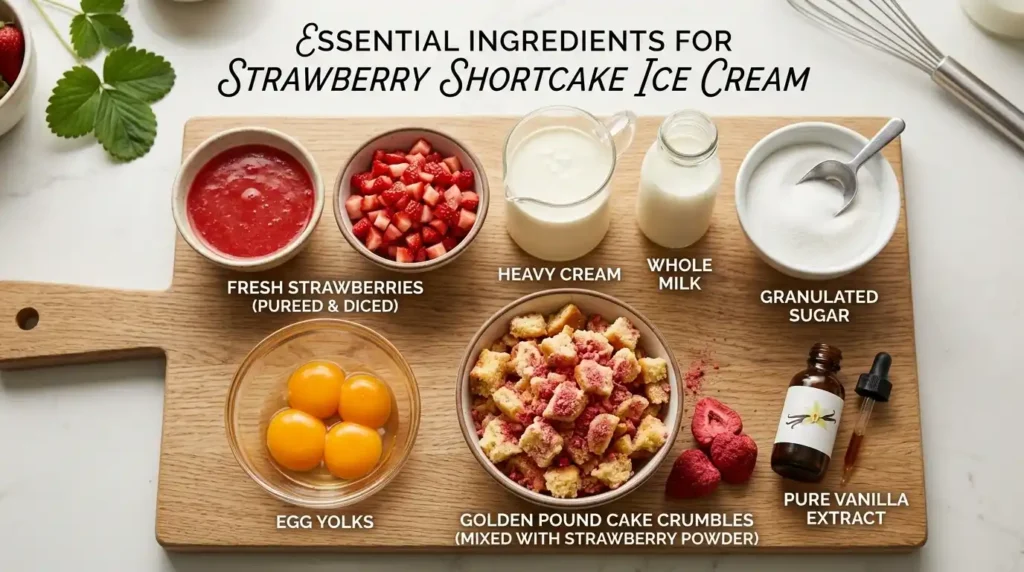 Strawberry Shortcake Ice Cream