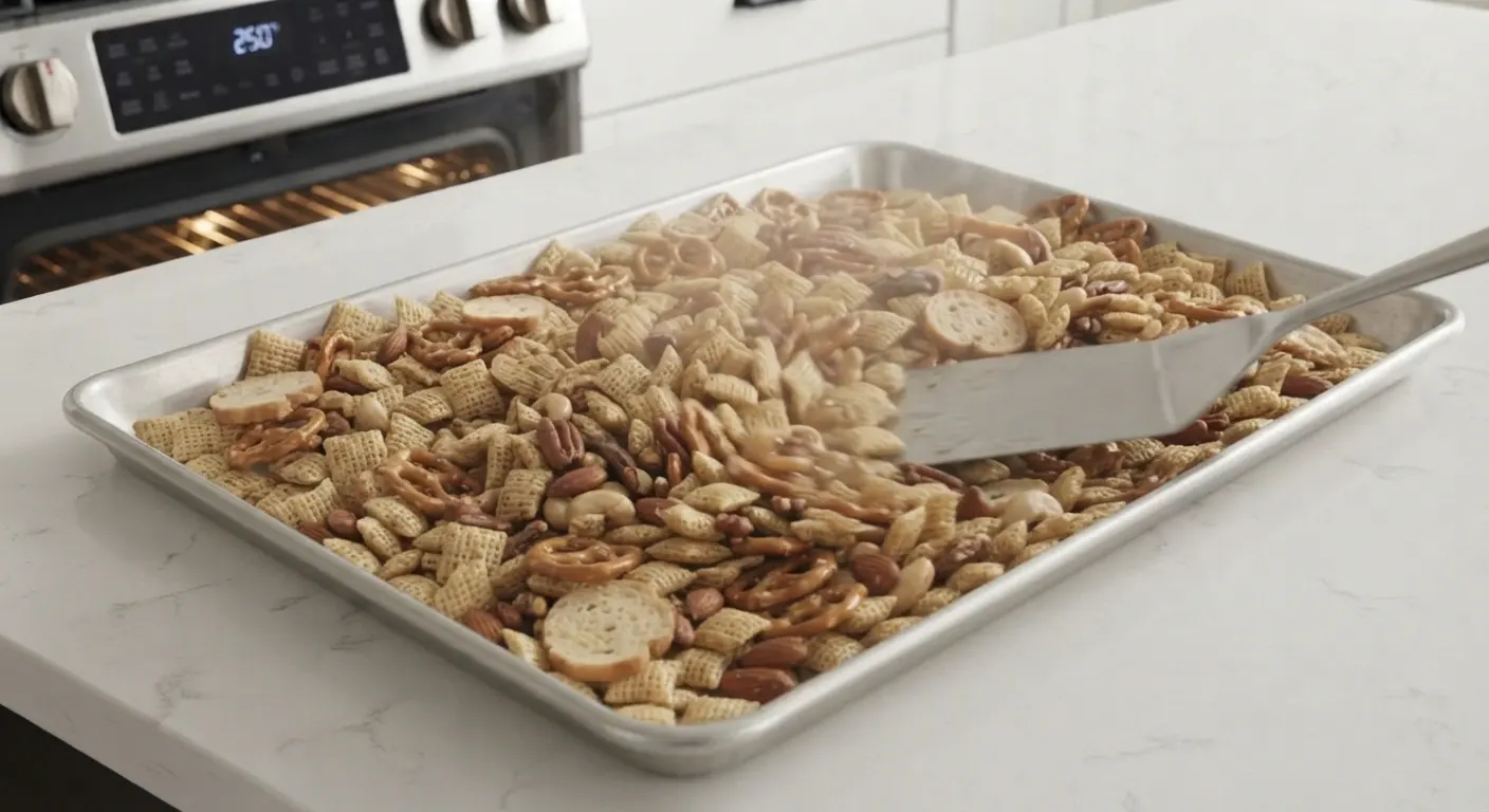 chex mix recipe oven