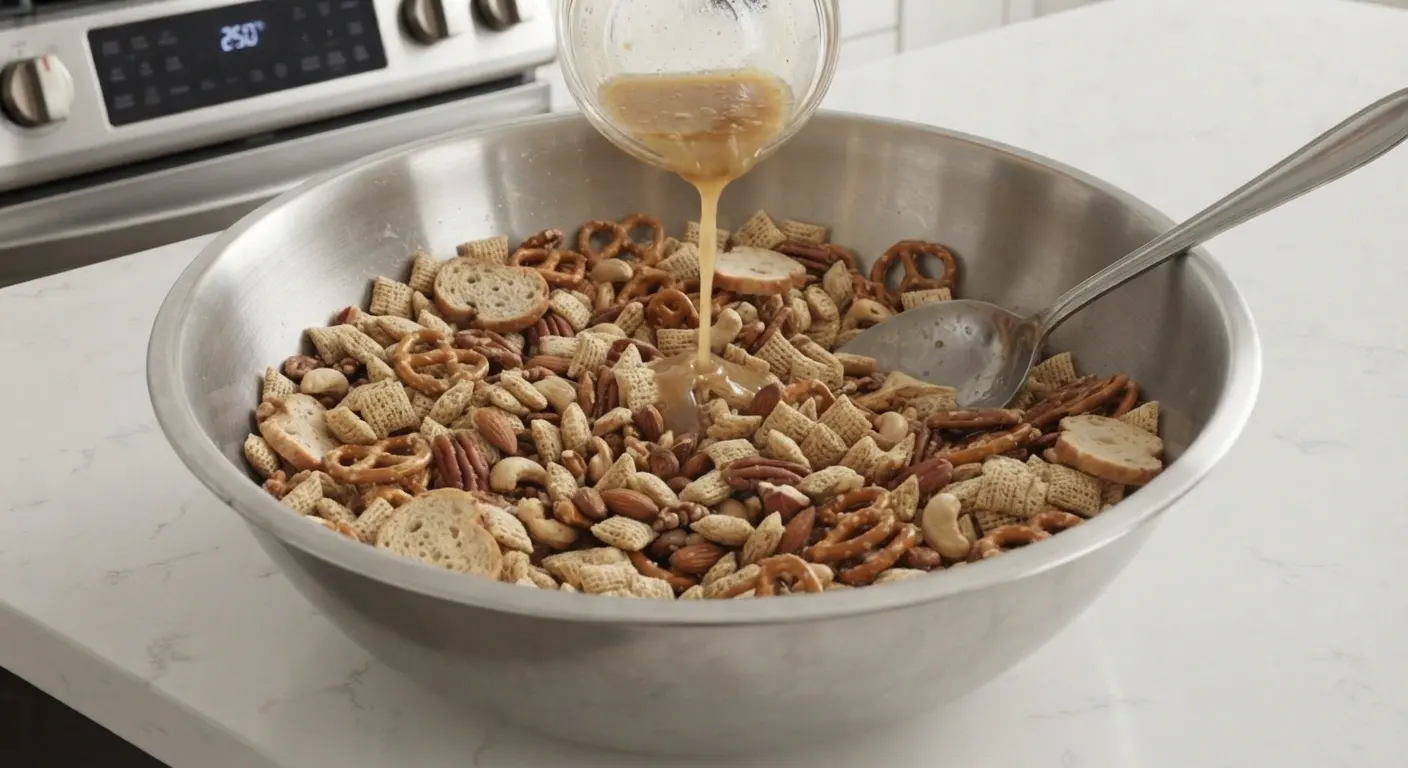 chex mix recipe oven