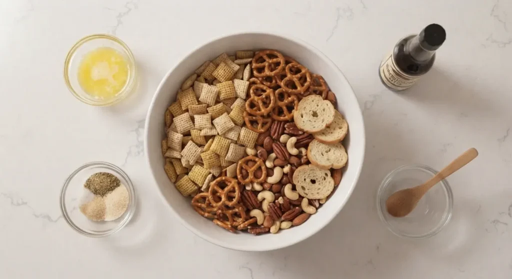 chex mix recipe oven