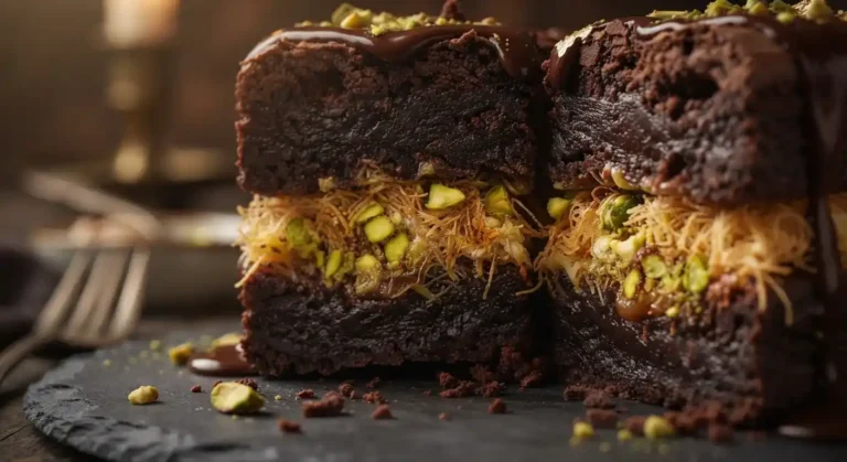 Dubai chocolate brownie