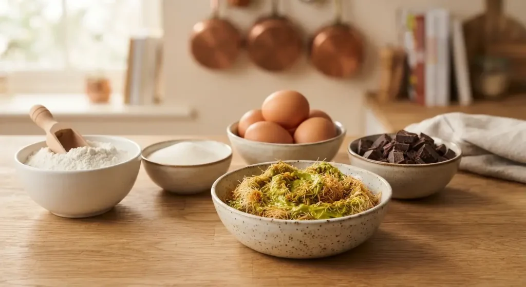 Dubai chocolate brownie