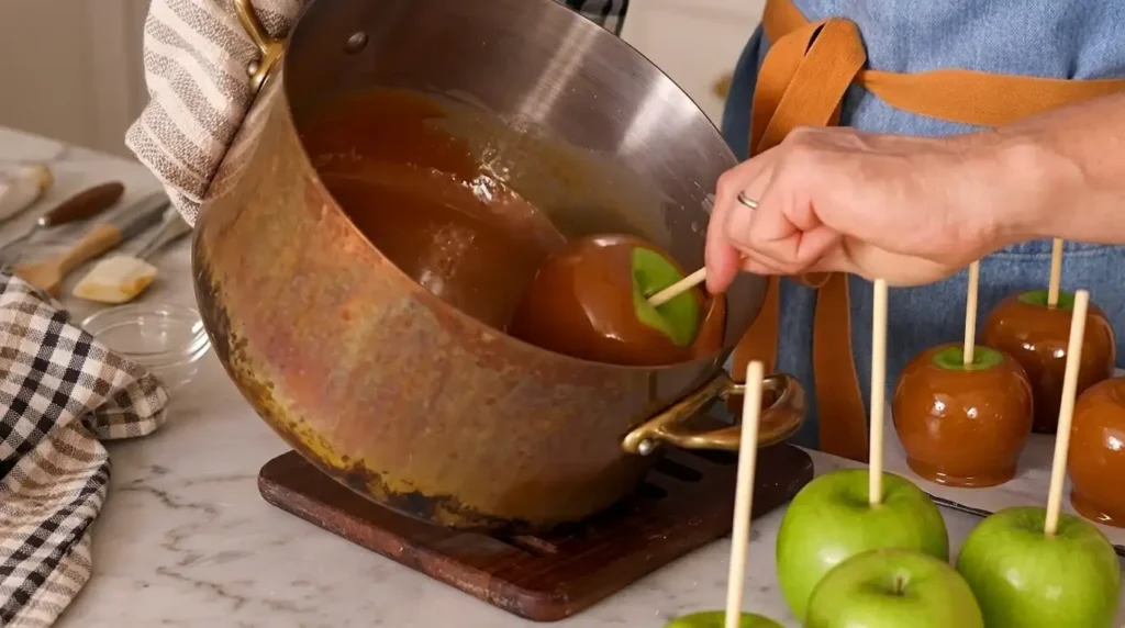 caramel apples