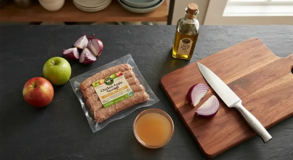 chicken apple sausage