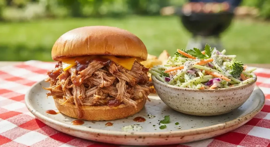 coleslaw with broccoli slaw