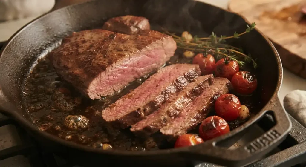 flank steak for beef and broccoli