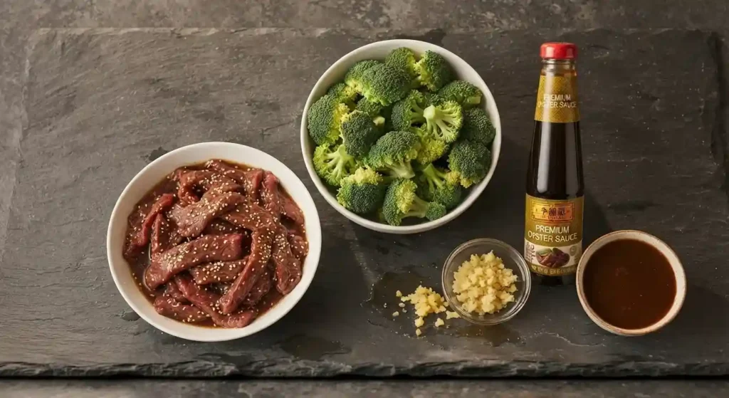 flank steak for beef and broccoli