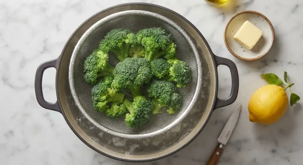 how to steam broccoli in a steamer