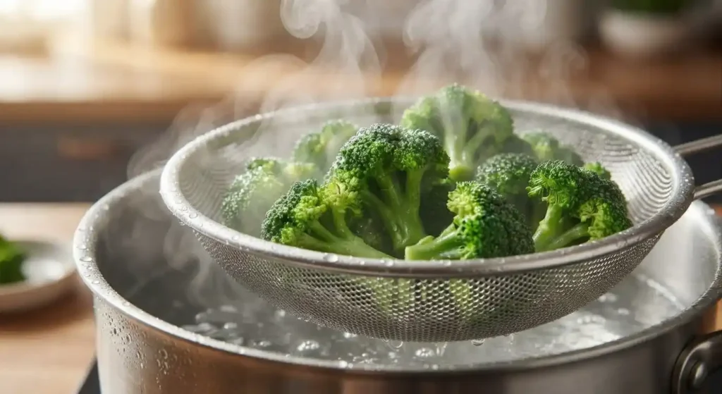 how to steam broccoli in a steamer