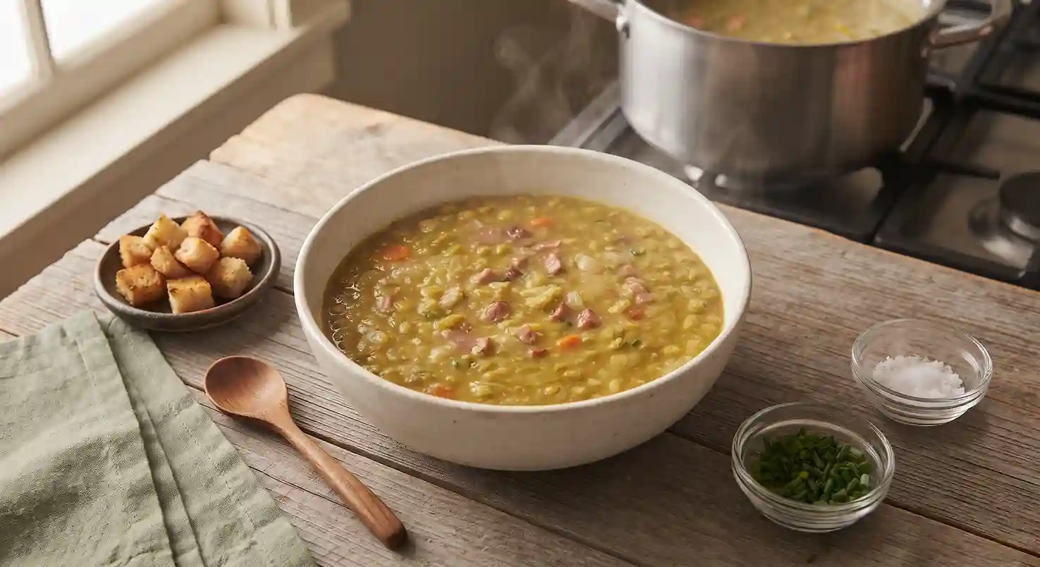 split pea soup recipe