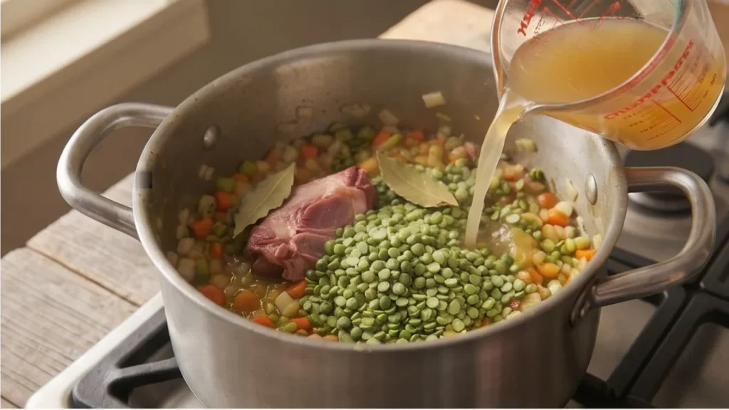 split pea soup recipe