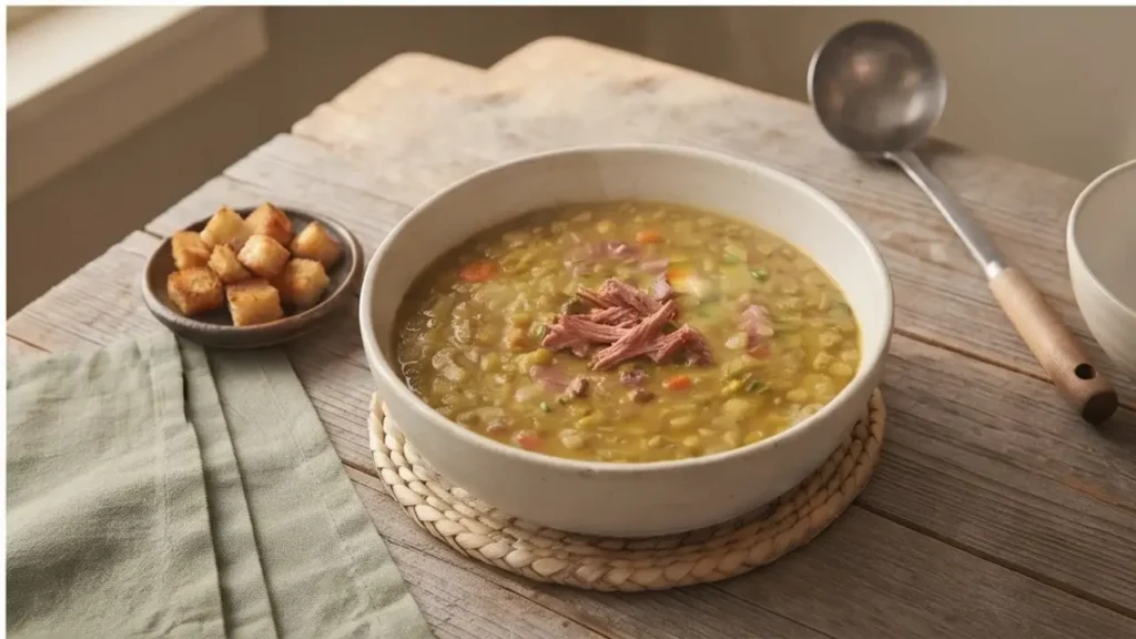 split pea soup recipe